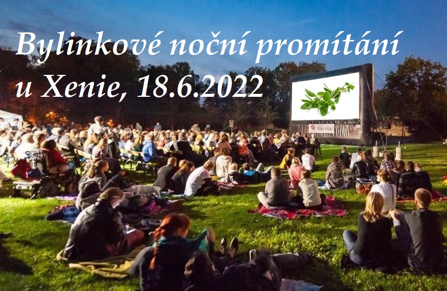 Bylinkové noční promítání Brno, 18.8.2022