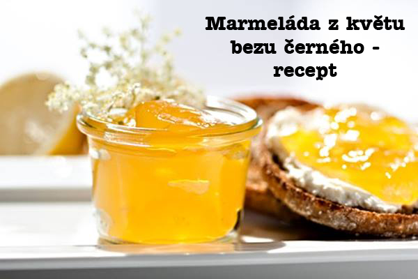Marmeláda z květů bezu černého - recept, postup, návod, suroviny, ingredience