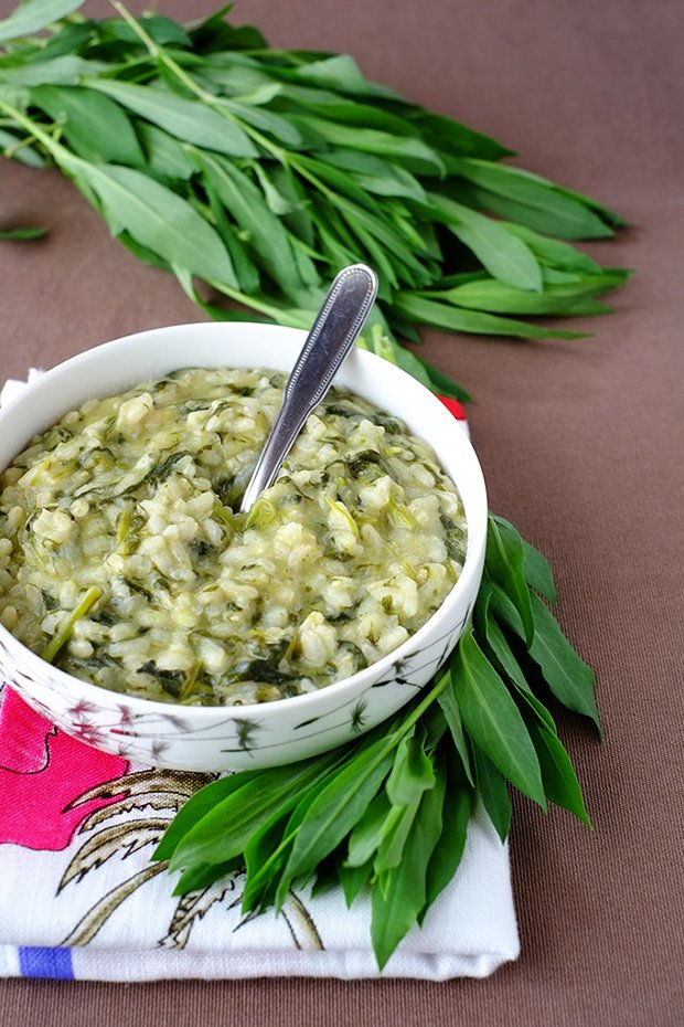 Silenkové rizoto, rizoto se silenkou - recept, postup, návod, příprava, suroviny, ingredience