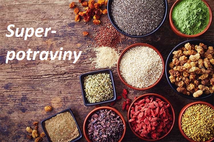 Superpotraviny - spirulina, pyl, len, shiitake, pivovarské kvasnice a mořské řasy